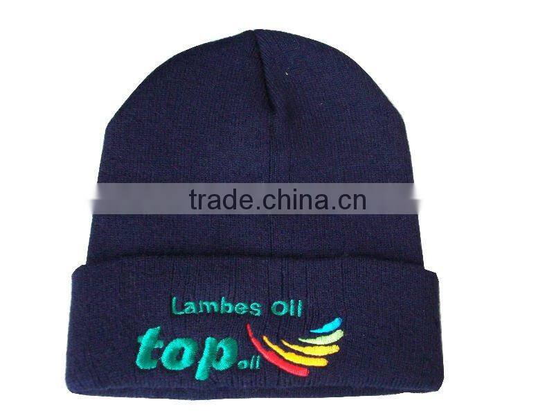 high quality blank beanie cap