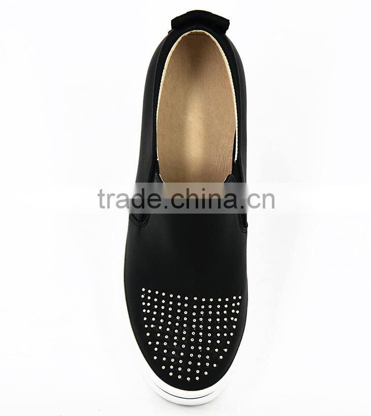 Cheap price rubber sole hidden heel brand air sports sneakers women shoe