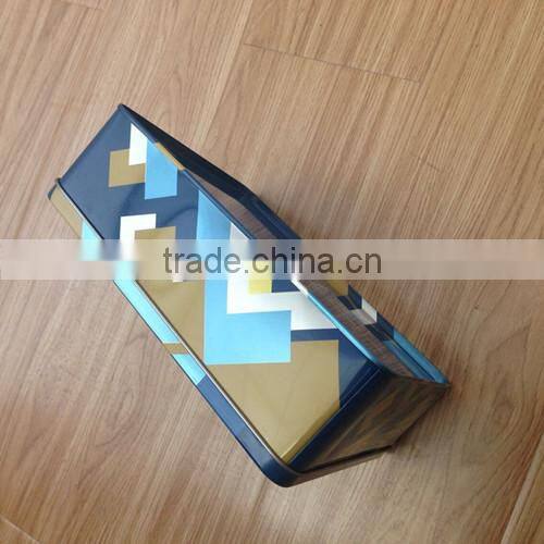 Hot sale perfume box square tin box tin can manufacturer tin box