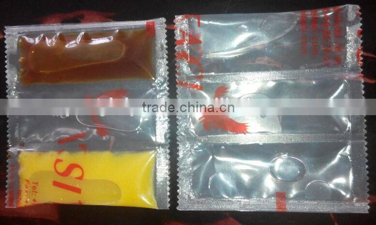 Automatic multi-lines liquid sachet filling packing machine