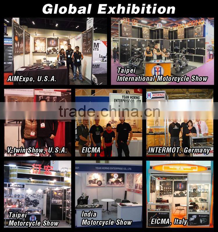 2" Tall Flame Risers for 1" Handle bar