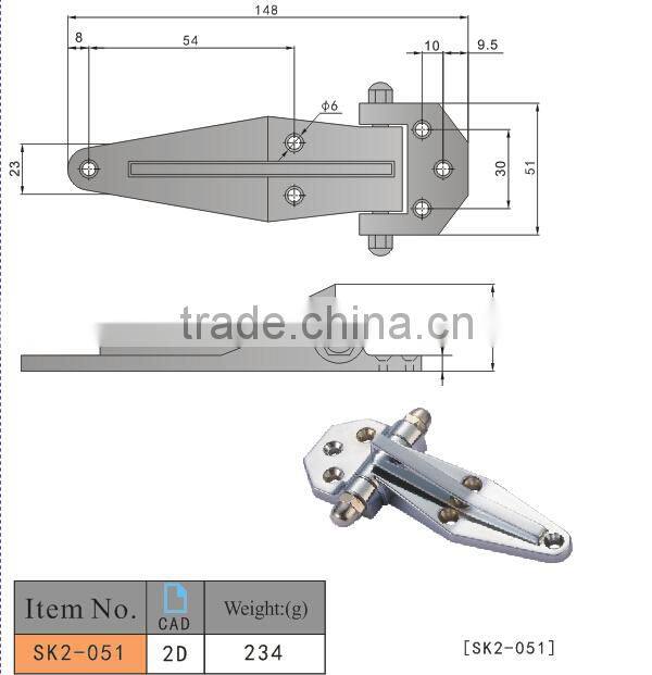 SK2-051 Refrigerator Hinge Cabinet Hinge manufacturer in China