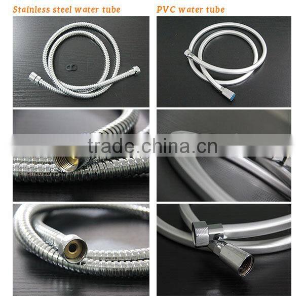 Bathroom three function plastic hand shower head with water saving 4008