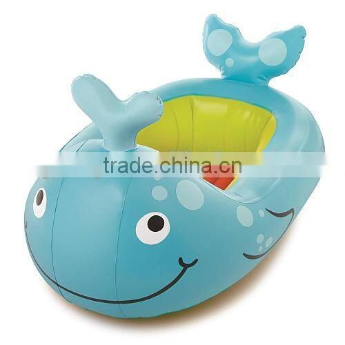 Plastic inflatable pregnant birth pool with seat