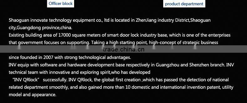 Fashion Zinc alloy fingerprint hotel door lock