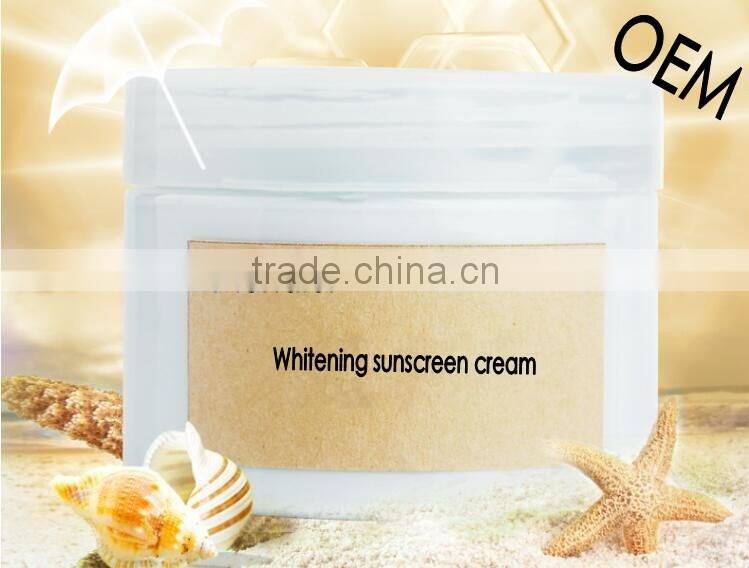 Mendior Whitening Natural Sunscreen spf50 Cream OEM custom brand