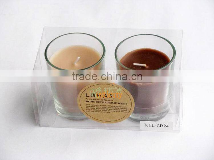 the most popular hotsale jar glass candle with different scent and cheap price
