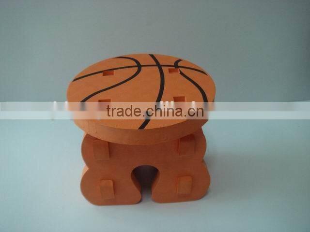 2016 new items popular lovely football volleyball EVA chair desk