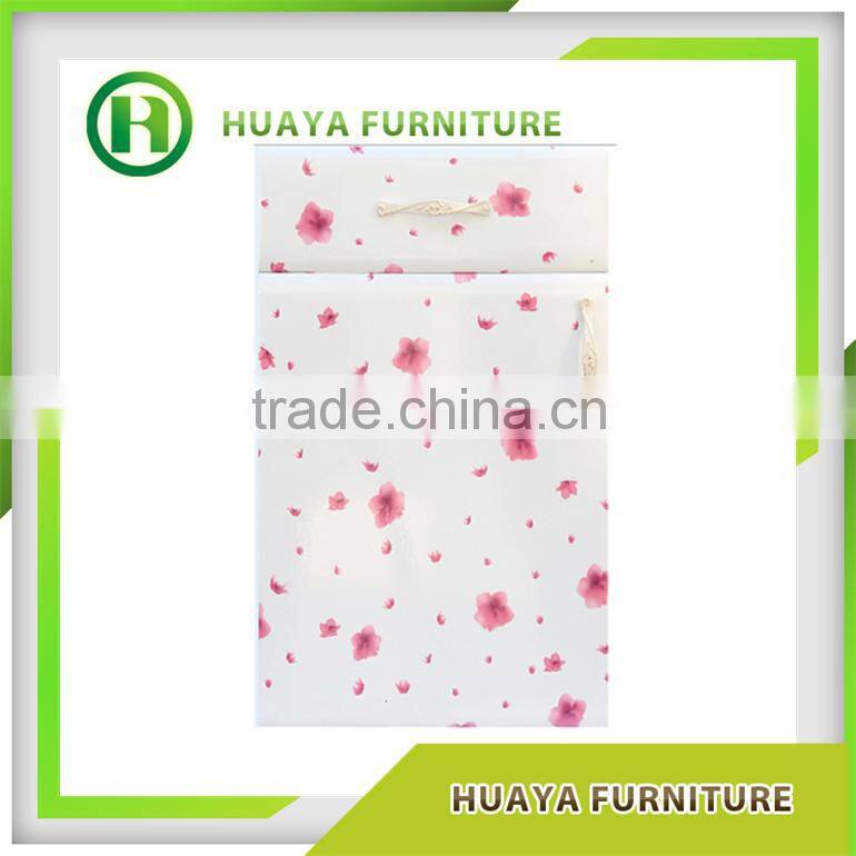 Interior Decoration mdf interior white gloss pvc mdf kitchen cabinet doors