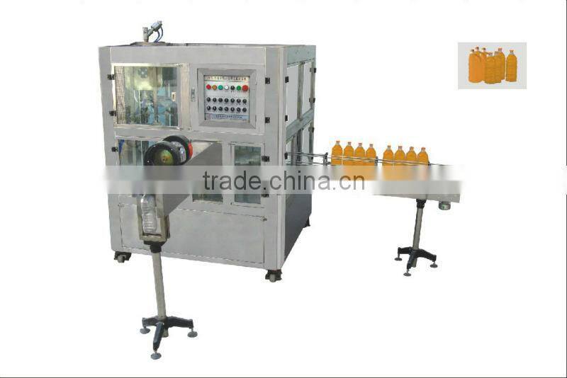 Granular drink filling and capping machine .