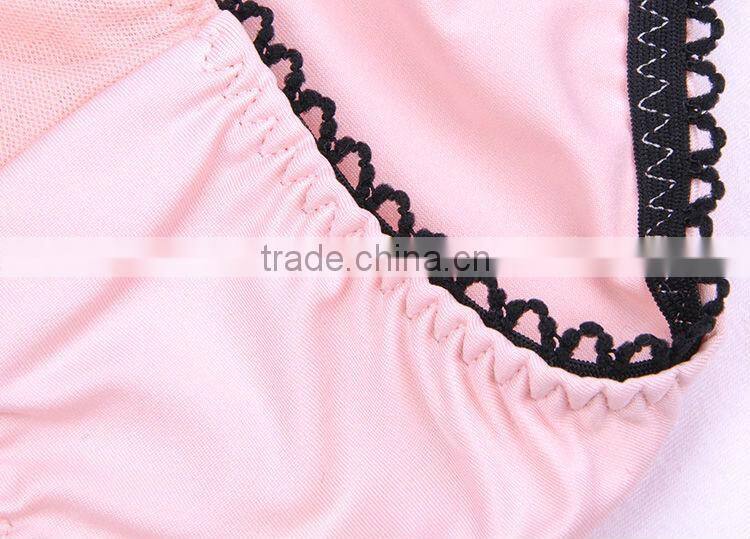 Elegant Women Padded Underwired Bra Lace Underwear Set