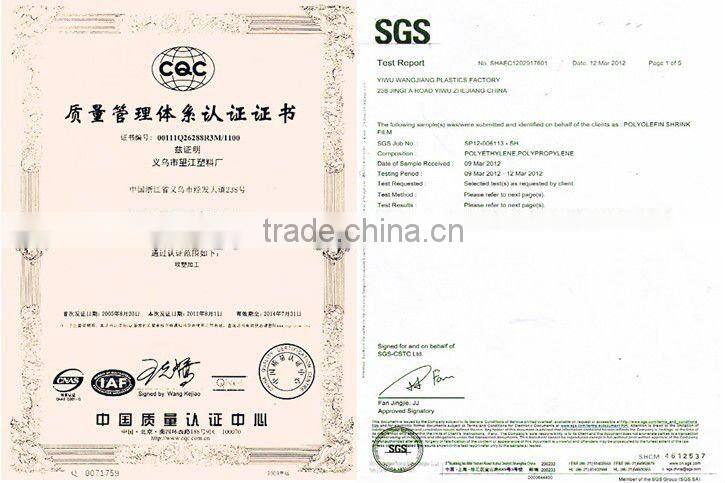 transparent food packaging pvc cling film