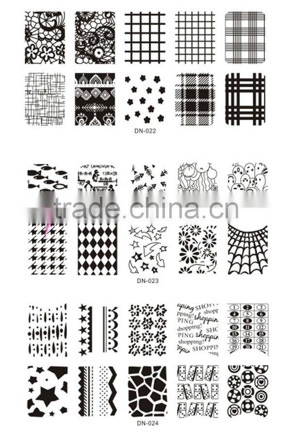 big 6*12cm nail art image plate,stamping nail art image plate
