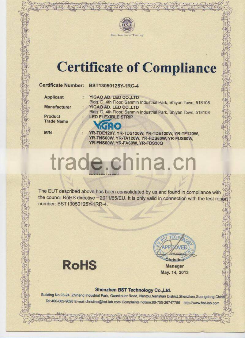 led lights china wholesale 5050 led decorative strip