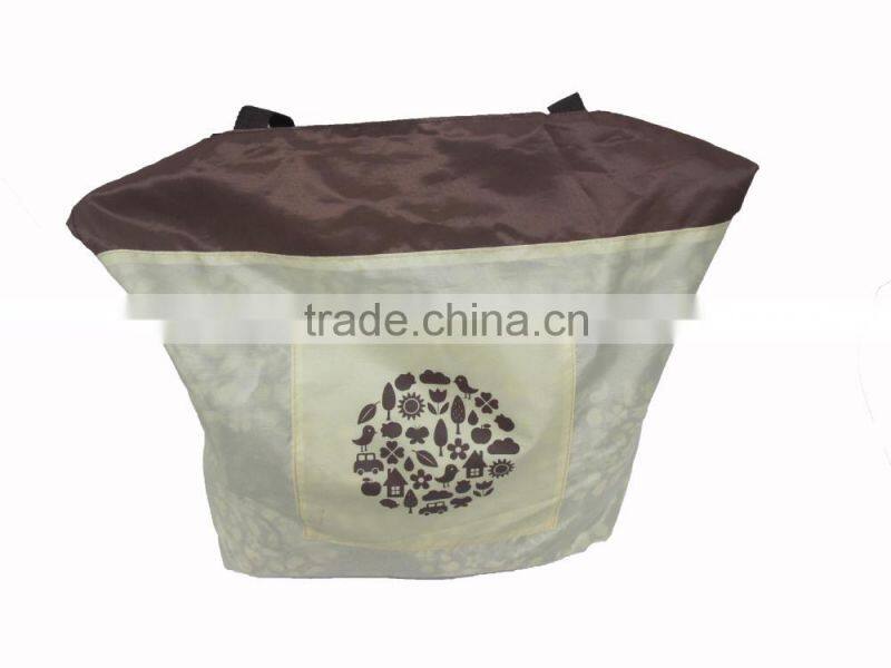 Wholesale 210D oxford cloth dual purpose shopping bag;reversable shopping bag ; sublimation transfer printing shopping bag