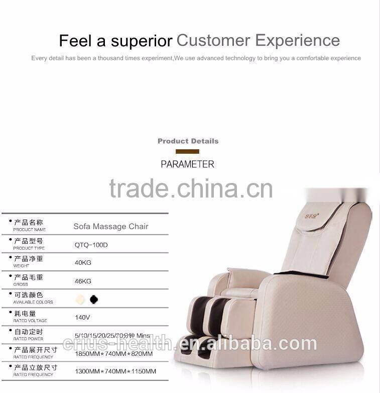 relaxzen comfort soft reclime shiatsu 3D massage chair