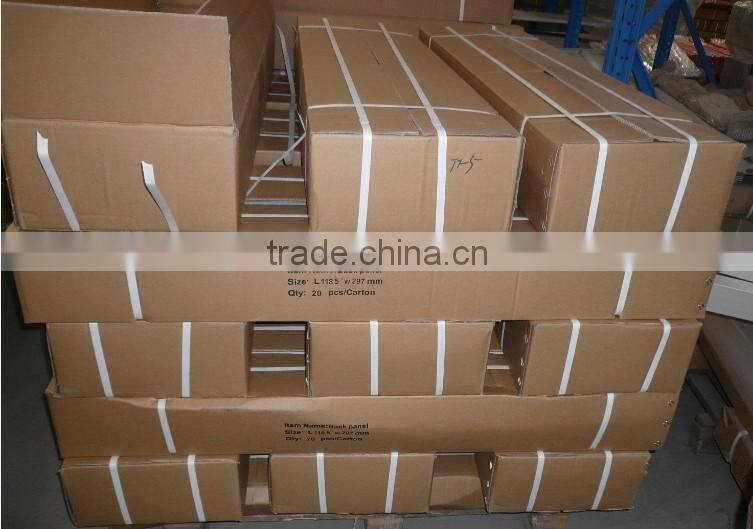 Single side Supermarket shelving, End shelves, Supermarket shelves