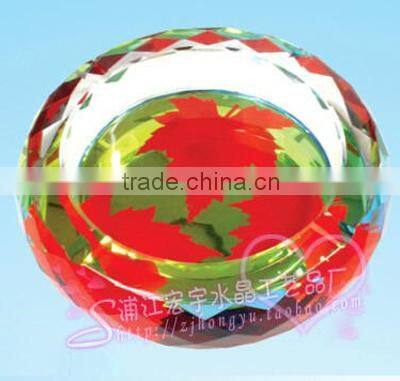 2015 hot antique colored glass ashtrays HYA-116 wholesale
