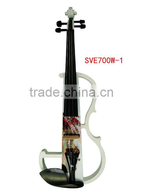The 2013 new beautiful fashion colorful electric voilin SVE700