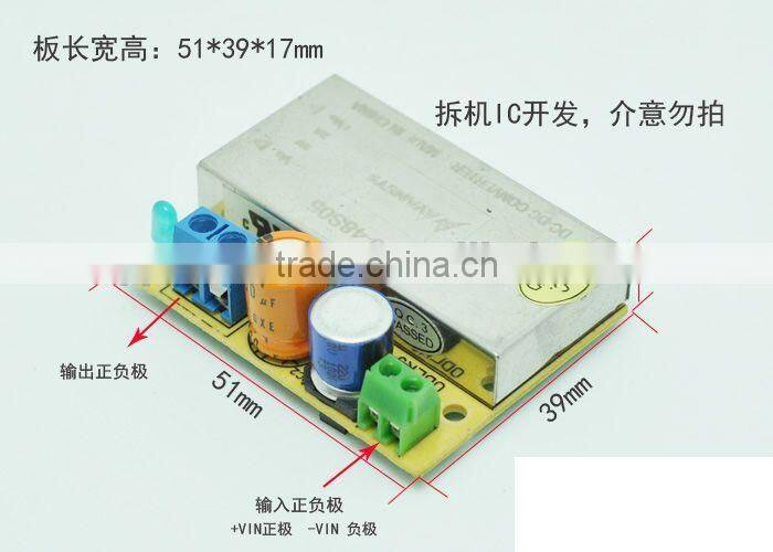 dc dc isolated buck module step down converter 32-72v 36v 48v to 5v 2A voltage regulator 100W