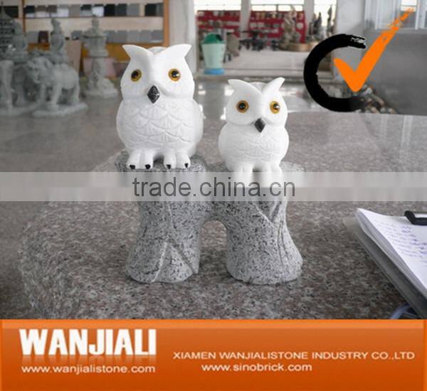 Alibaba China Animal Owl Stone Carving Stone Sculpture