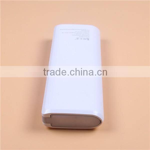 Factory Wholesale 12000mAh Dual USB Power Bank with Table Lamp