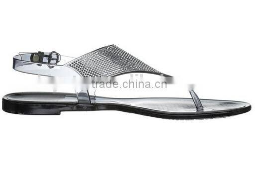 2016 women's Jelly Sandal,Synthetic upper and outsole ,Made in China