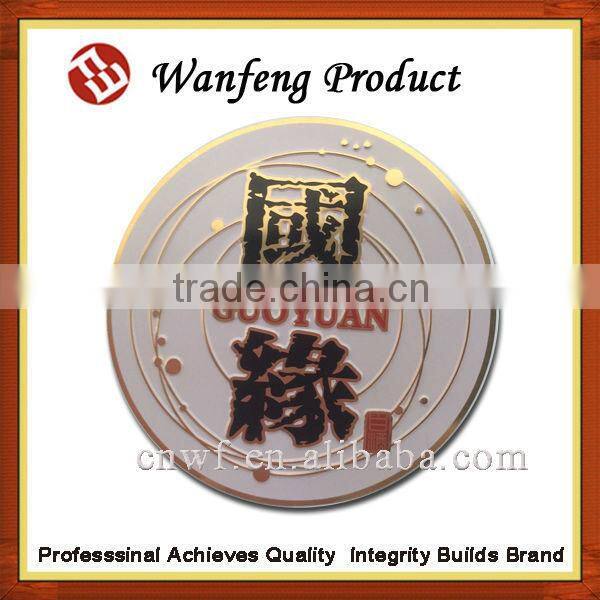 2015 hot selling wenzhou new cheap wine /liquor bottle aluminum label