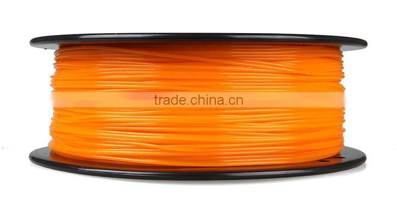 3D printer diy Material Filament ABS Luminous Color 1.75mm/3.0mm 1kg for 3D printer Glow-Orange