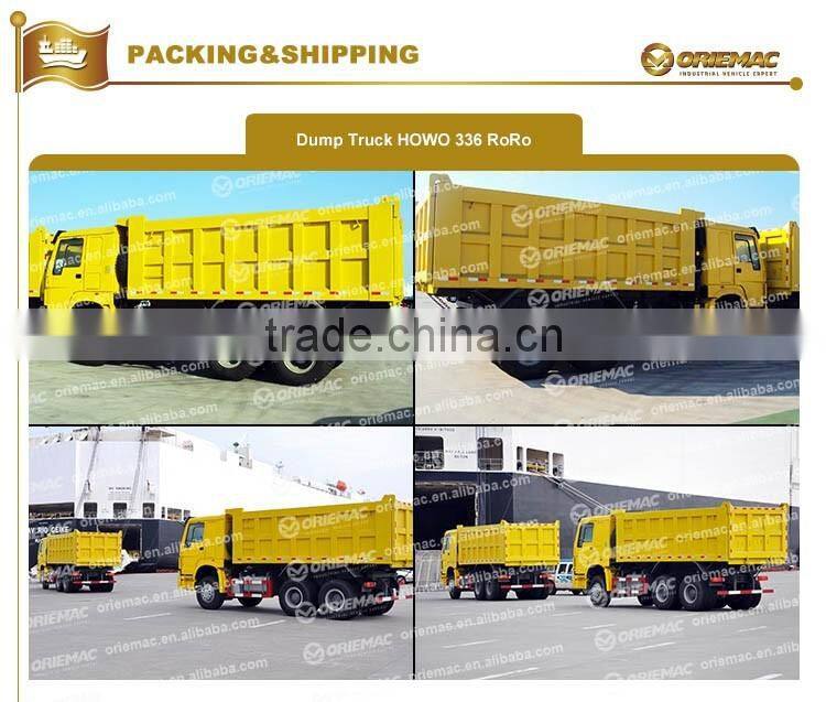 sinotruk 336hp ZZ3257N3647A dump truck