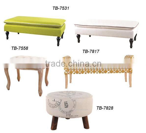 upholstered white piano bench