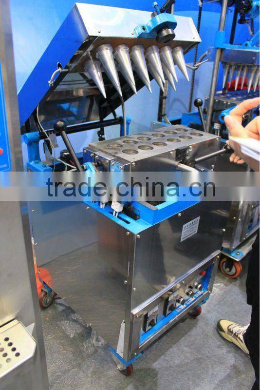 newly designed rolled sugar cone baking machine