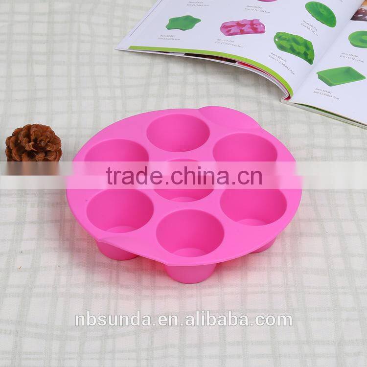 2015 hot sale factory wholesale food grade cake silicone mold