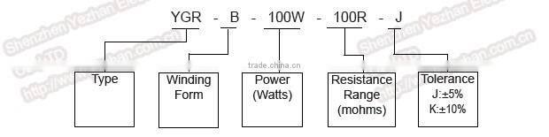 20W 20ohms 5% Ceramic Braking Resistor