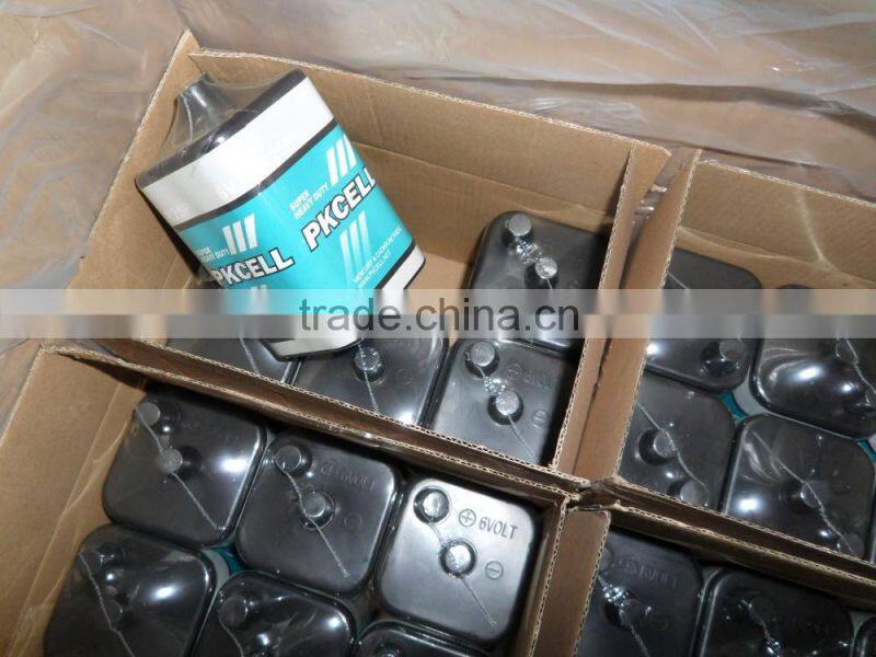 6V 4R25 zinc carbon battery primary battery