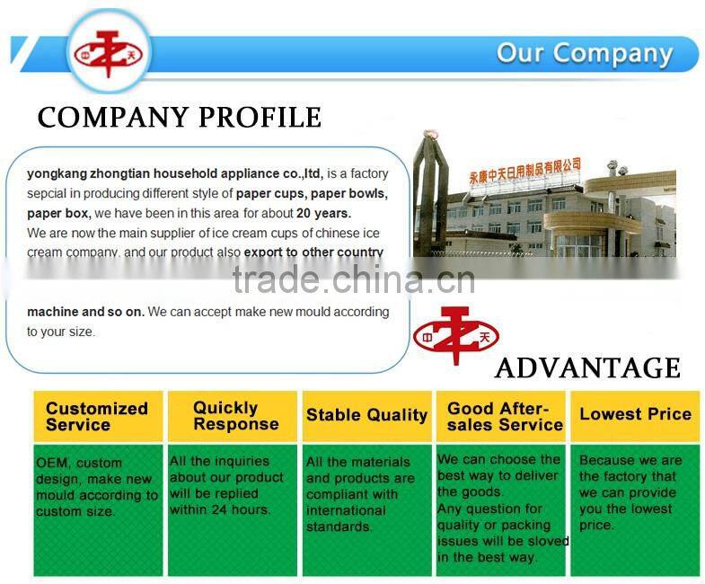 Custom Logo Printed Biodegradable Single Wall Disposable Paper Cup