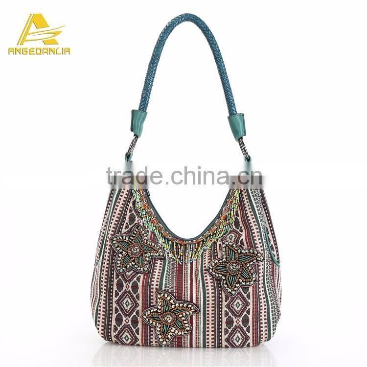 2016 Fashionable cotton canvas sublimation tote bag for shopping