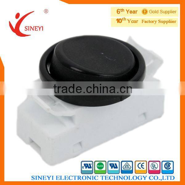 Sineyi-088 Yuyao 2014 Black 250V Button Pressure Switch