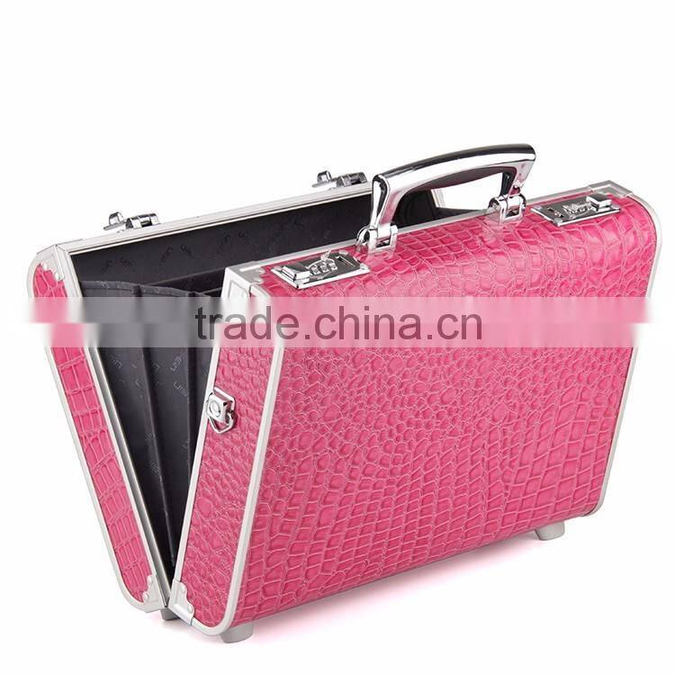 Personalized Custom Combination Lock Hard Side Cosmetic Case