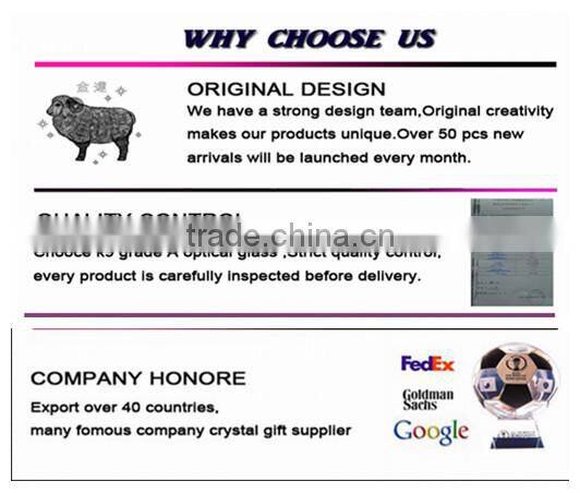 2015 Wholesale watercolor crystal teaport with cup, crystal tea set for home decoration