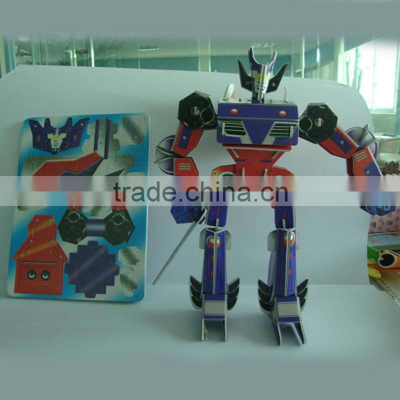 2015 new The transformers diy paper model
