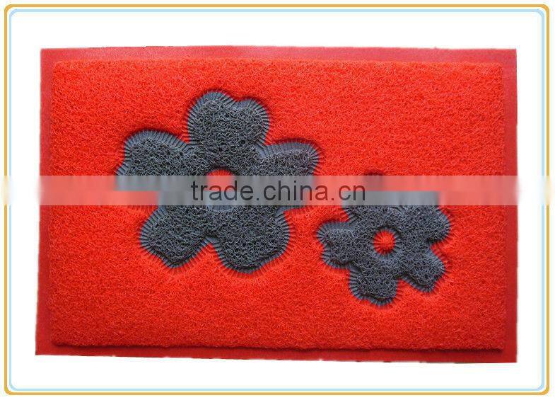 2015 best sale pvc designed mat with parttens