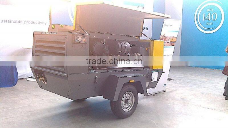 Atlas Copco XAS 137 Dd portable screw compressor in Dubai