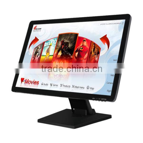 Widescreen 19"touch screen led monitor with VGA+USB interface
