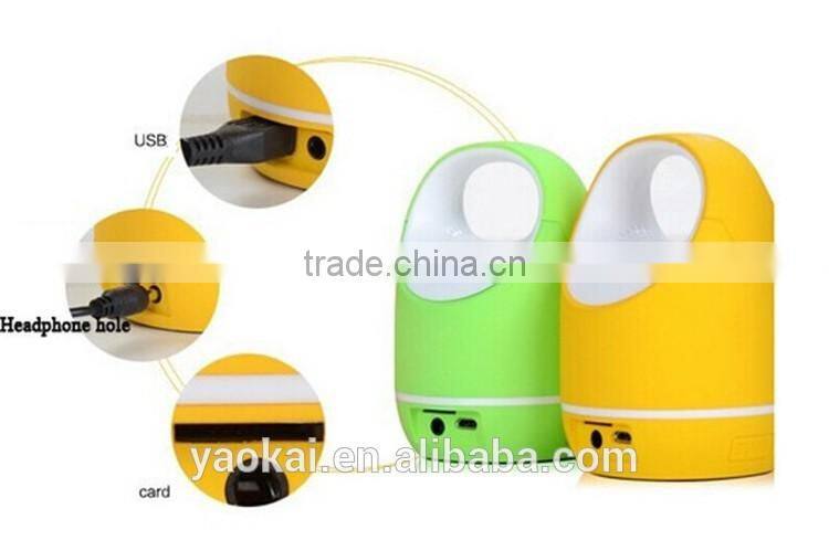 Colorful portable waterproof wireless mini bluetooth speaker