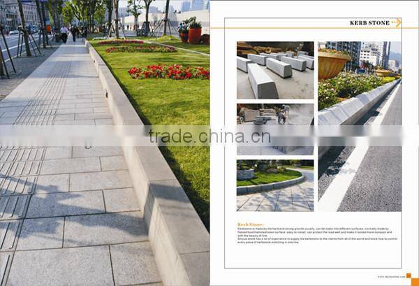 natural chinese granite curb