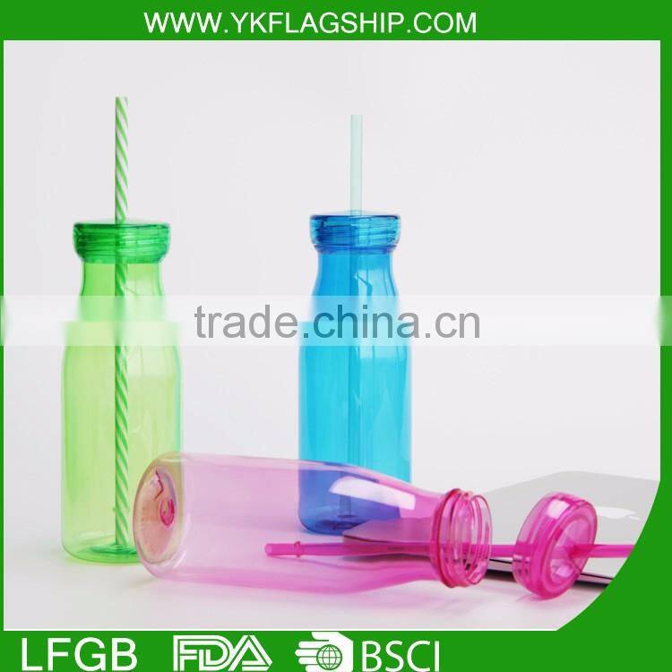 600ml joyshaker water bottle cheap logo printed BPA free Tritan water bottle