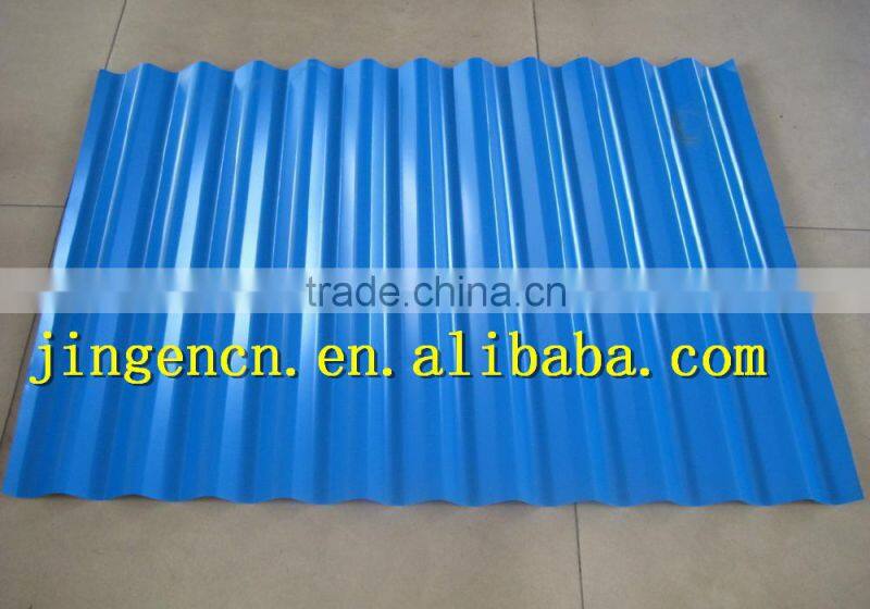 0.6mm PPGI GI wave coated corrugated metal roofing sheet from gold supplier