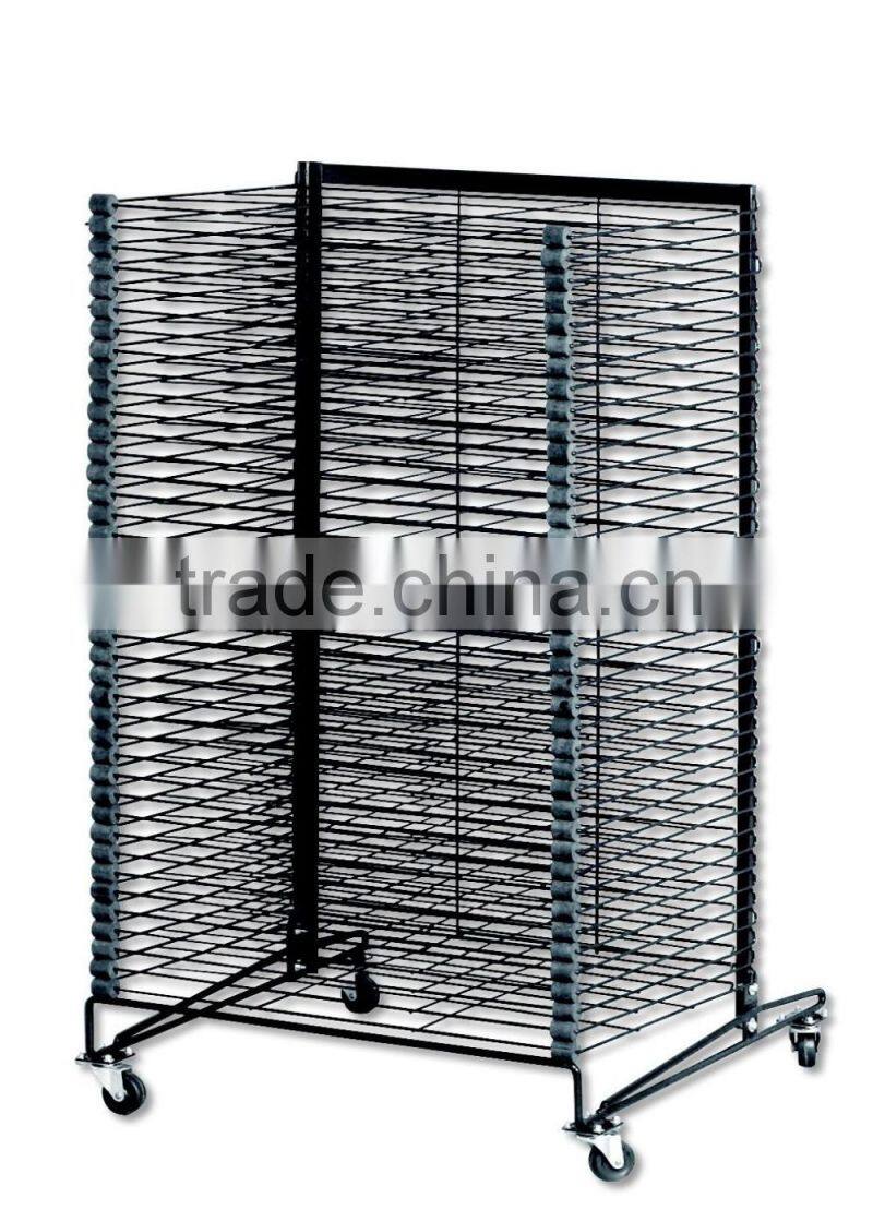 Icegreen School Specialty Mobile Steel Drying Rack