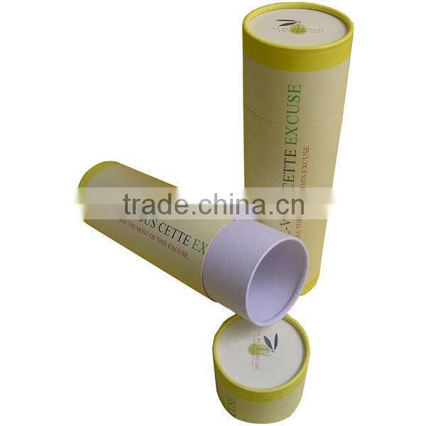 Tea tin cylinder packaging box/paper tube/kraft paper tube packaging